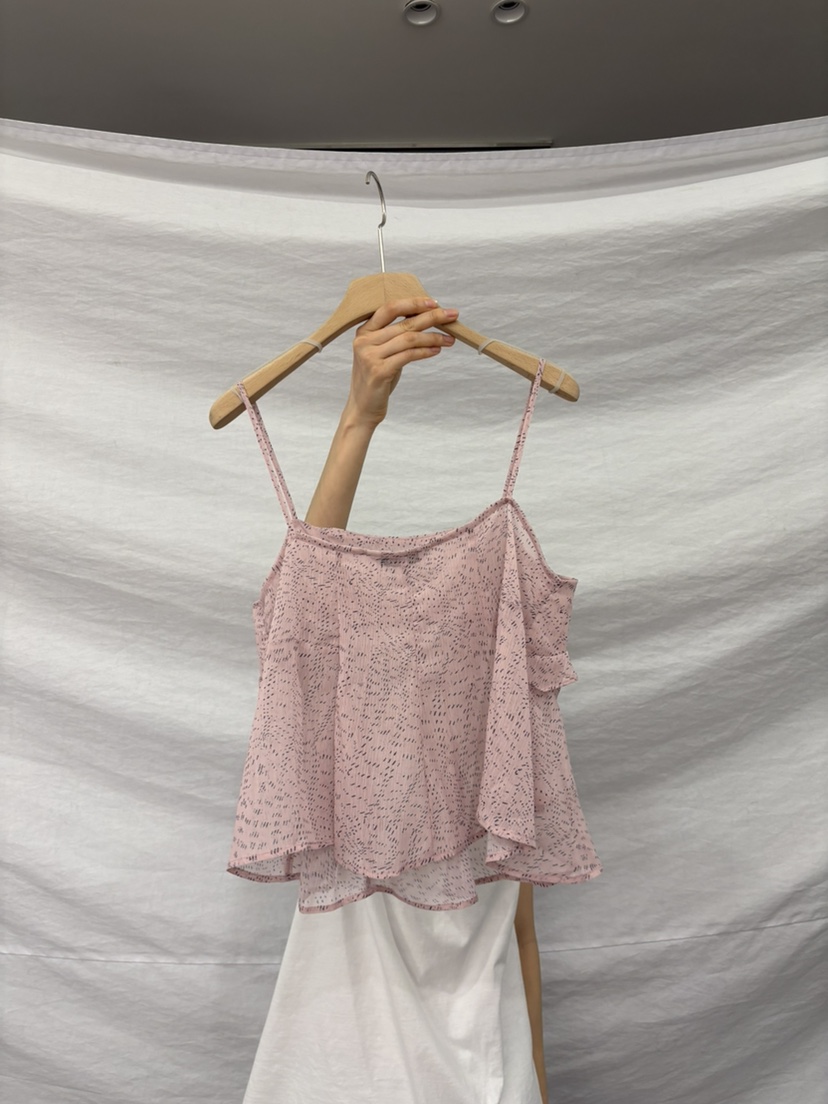 ME MO東大門實拍女裝新款推薦人氣休閑時尚真品吊帶背心ME MO吊帶/背心