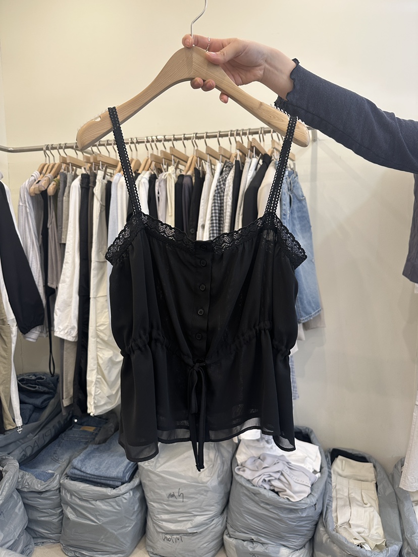 MONDAYMORING東大門直郵女裝新品熱賣休閑職業時尚吊帶背心MONDAYMORING吊帶/背心圖色2