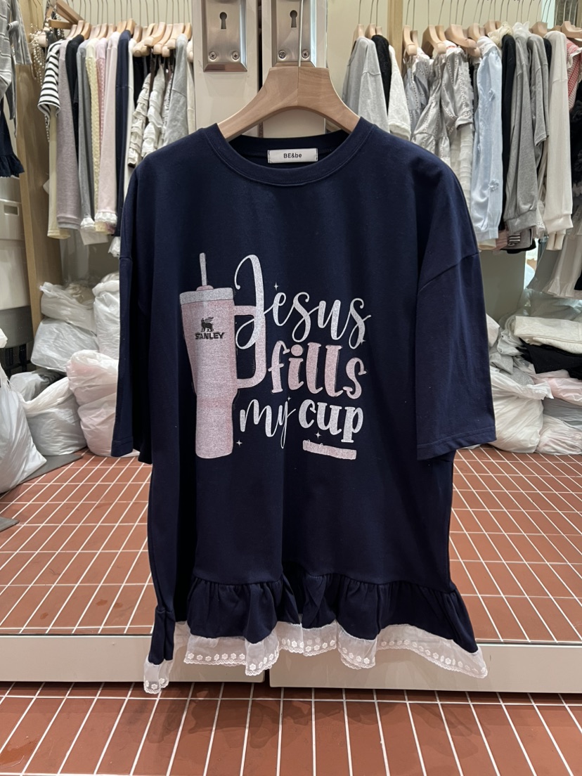 BE&amp;BE韓國代購女裝新款真品休閑推薦職業時尚熱賣T恤BE&beT恤圖色2