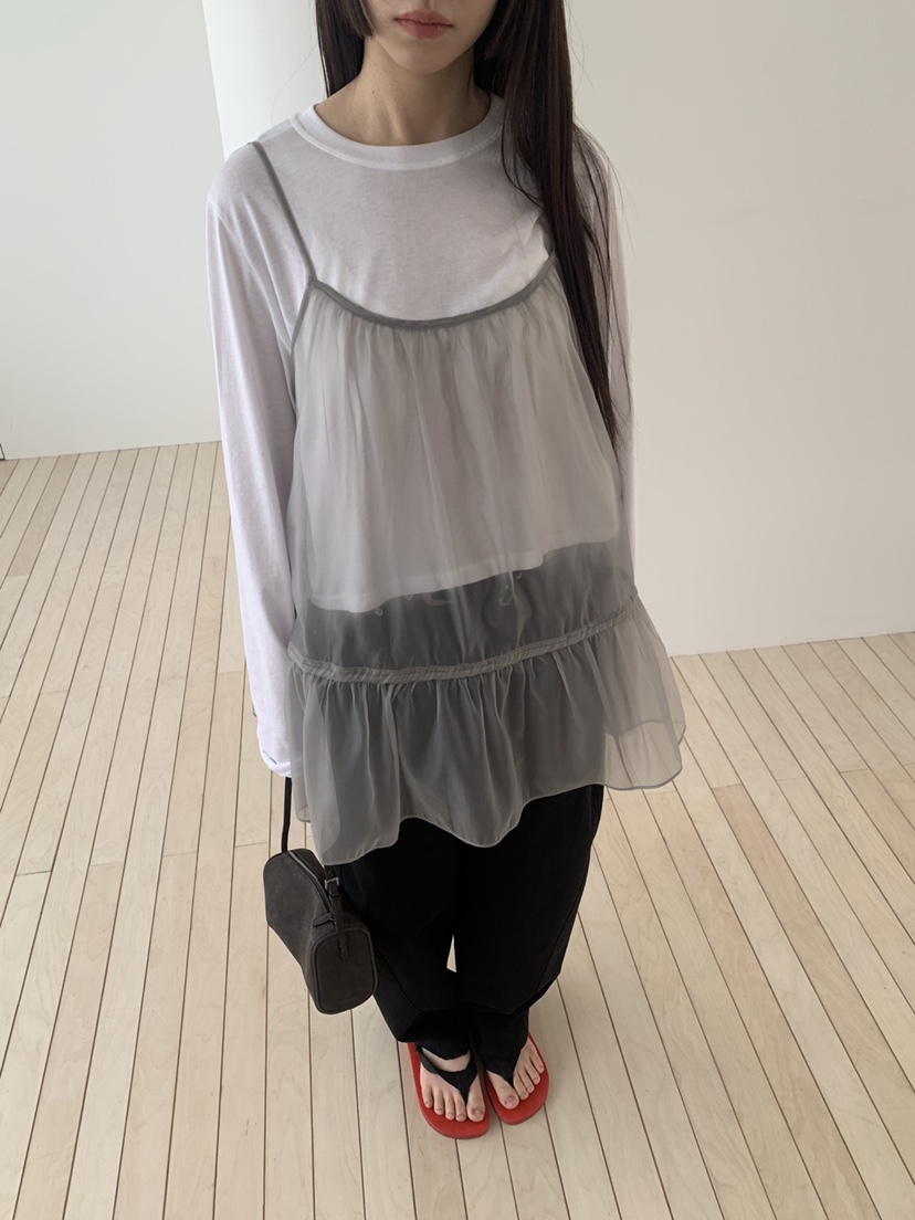 LOGARDEN東大門實拍女士新款熱賣職業休閑吊帶背心不含內搭LO GARDEN吊帶/背心