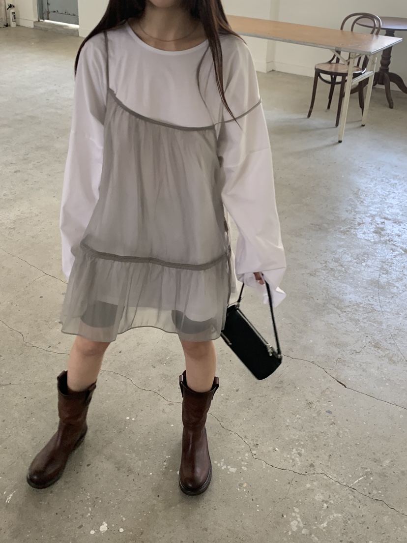 LOGARDEN東大門實拍女士新款熱賣職業休閑吊帶背心不含內搭LO GARDEN吊帶/背心圖色2