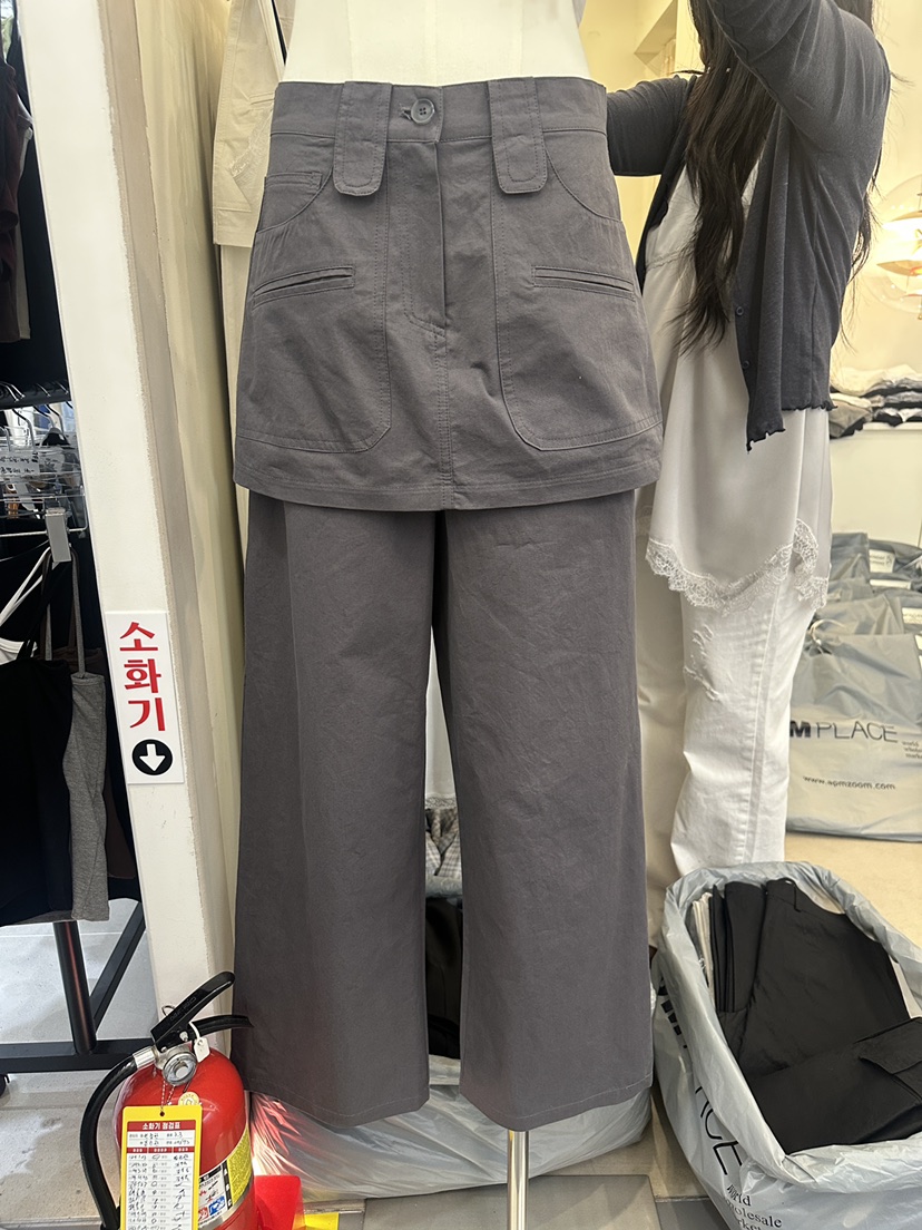 MONDAYMORING韓國代購女裝新品推薦休閑熱賣時尚職業裙褲MONDAYMORING裙褲圖色2