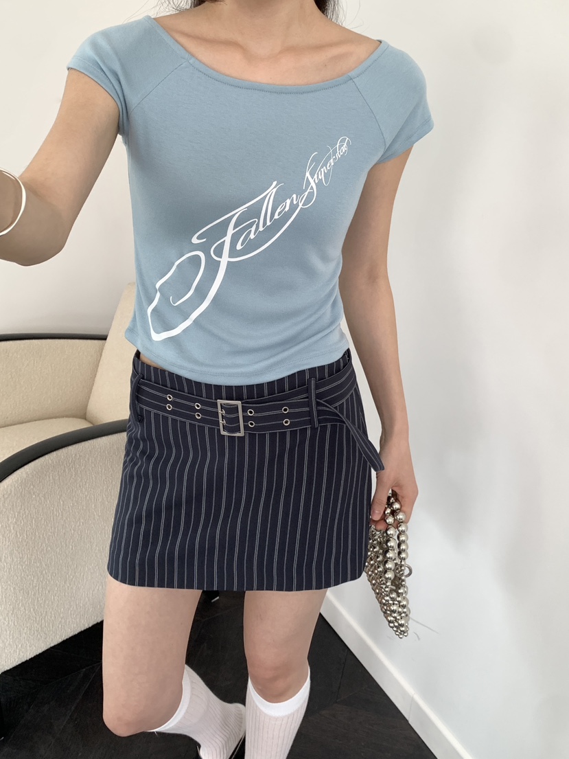 RE:OPENING東大門代購女士新品26春夏熱賣休閑職業人氣T恤RE:OPENINGT恤