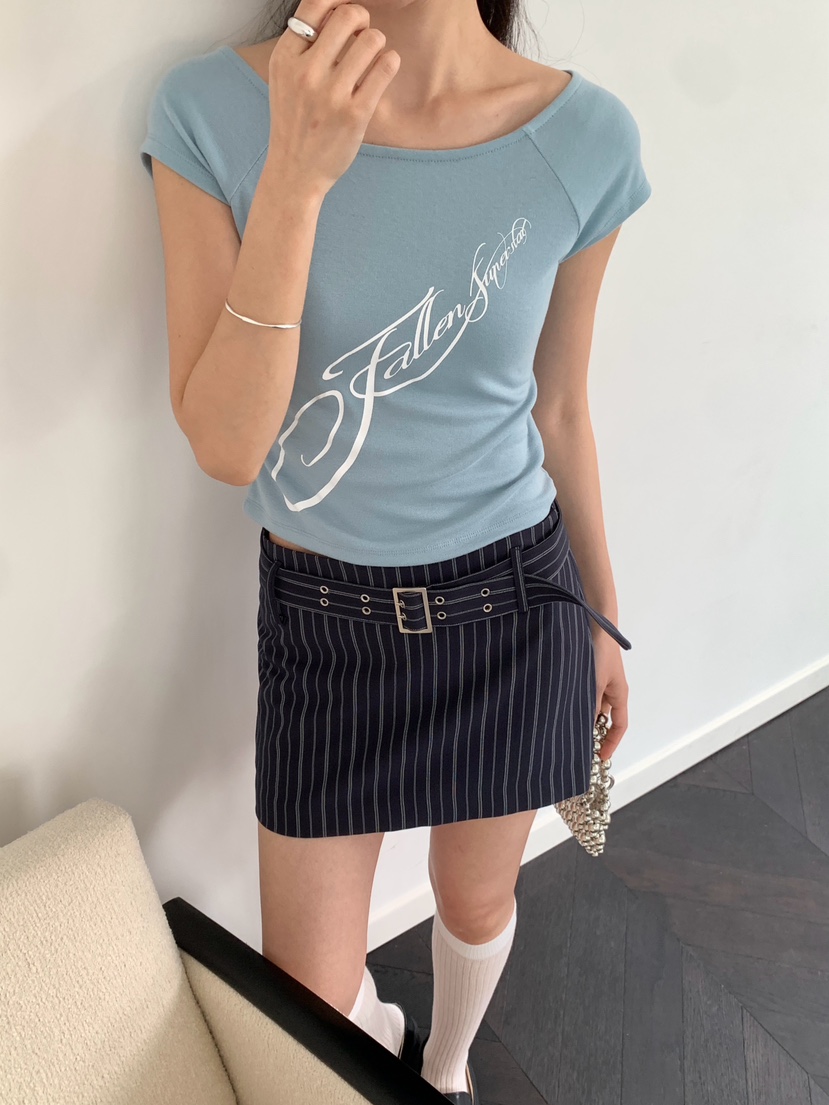 RE:OPENING東大門代購女士新品26春夏熱賣休閑職業人氣T恤RE:OPENINGT恤