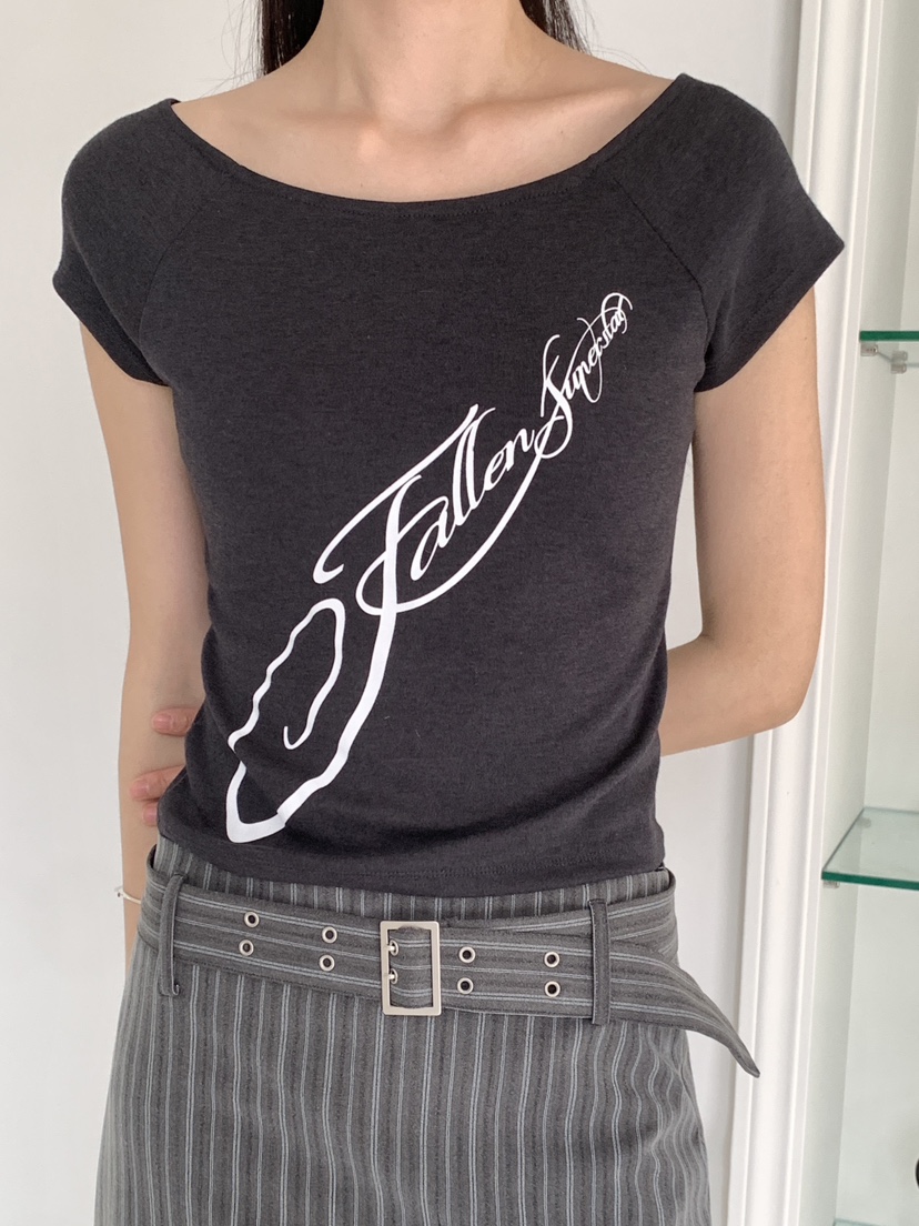 RE:OPENING東大門代購女士新品26春夏熱賣休閑職業人氣T恤RE:OPENINGT恤