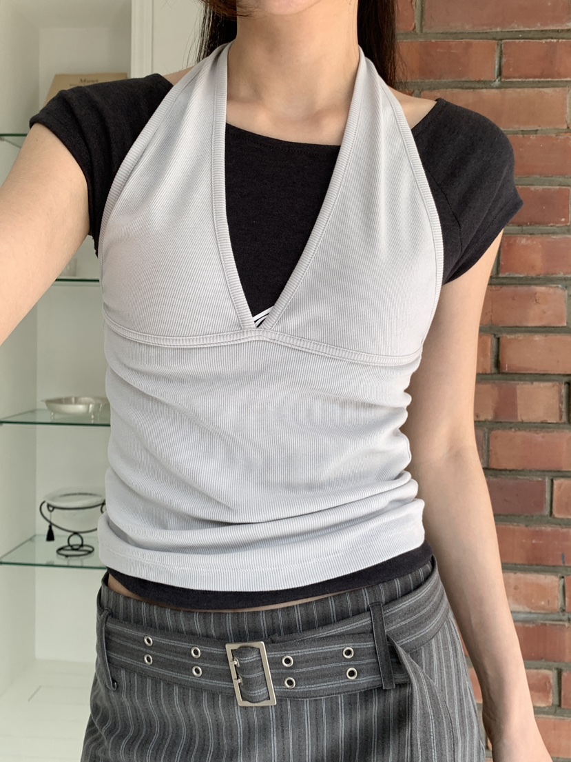 RE:OPENING韓國代購女士新款26春夏人氣職業休閑吊帶背心RE:OPENING吊帶/背心