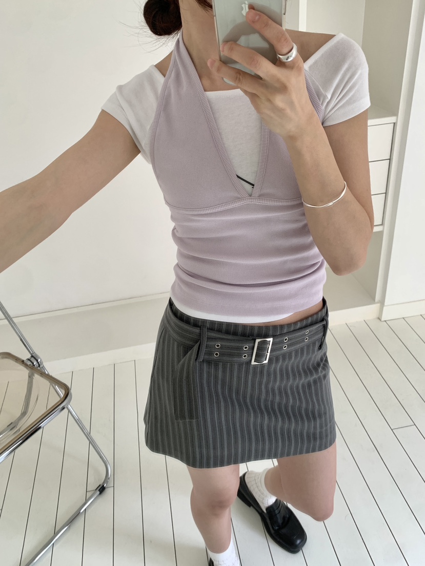 RE:OPENING韓國代購女士新款26春夏人氣職業休閑吊帶背心RE:OPENING吊帶/背心