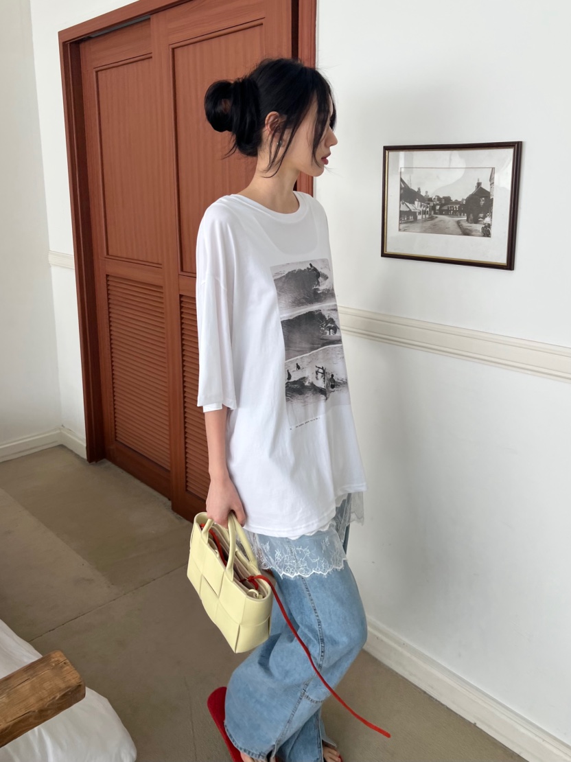 ME MO東大門代購女裝新款26春夏推薦熱賣職業休閑真品T恤ME MOT恤