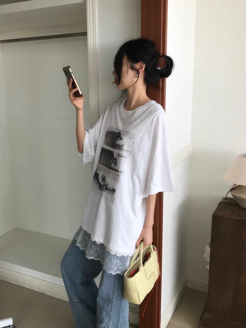 ME MO東大門代購女裝新款26春夏推薦熱賣職業休閑真品T恤ME MOT恤