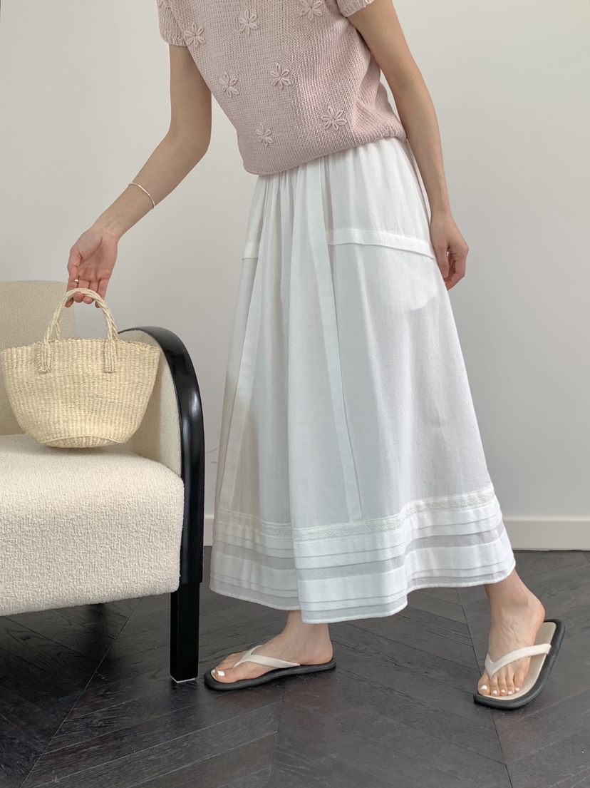 RE:OPENING韓國直郵女士新款休閑推薦時尚26春夏熱賣長裙RE:OPENING長裙