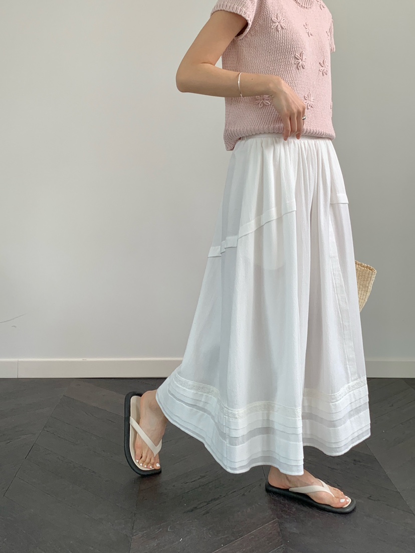 RE:OPENING韓國直郵女士新款休閑推薦時尚26春夏熱賣長裙RE:OPENING長裙