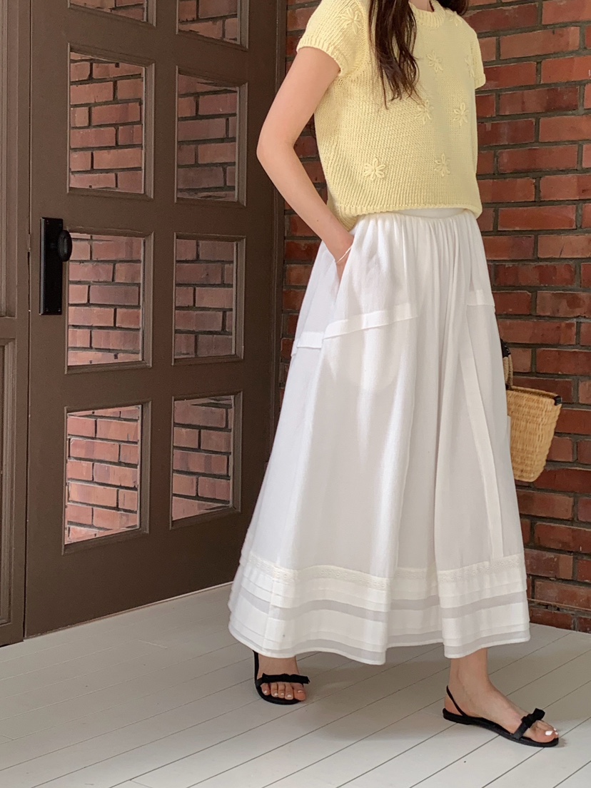 RE:OPENING韓國直郵女士新款休閑推薦時尚26春夏熱賣長裙RE:OPENING長裙