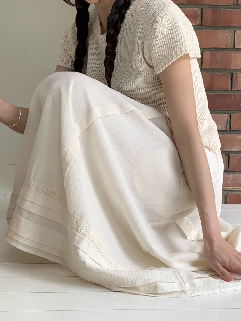 RE:OPENING韓國直郵女士新款休閑推薦時尚26春夏熱賣長裙RE:OPENING長裙