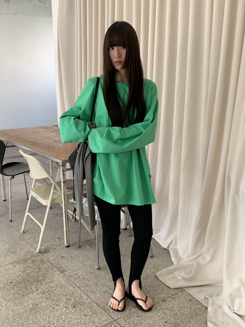 LOGARDEN韓國直郵女裝新品熱賣真品26春夏休閑時尚長袖T恤LO GARDEN長袖T恤