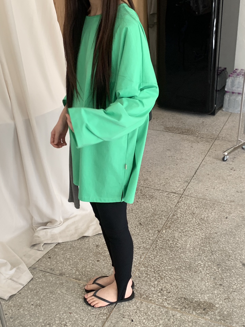 LOGARDEN韓國直郵女裝新品熱賣真品26春夏休閑時尚長袖T恤LO GARDEN長袖T恤