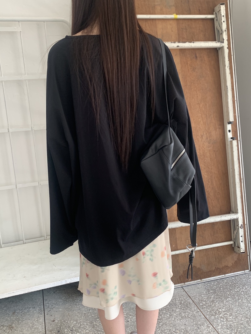 LOGARDEN韓國直郵女裝新品熱賣真品26春夏休閑時尚長袖T恤LO GARDEN長袖T恤