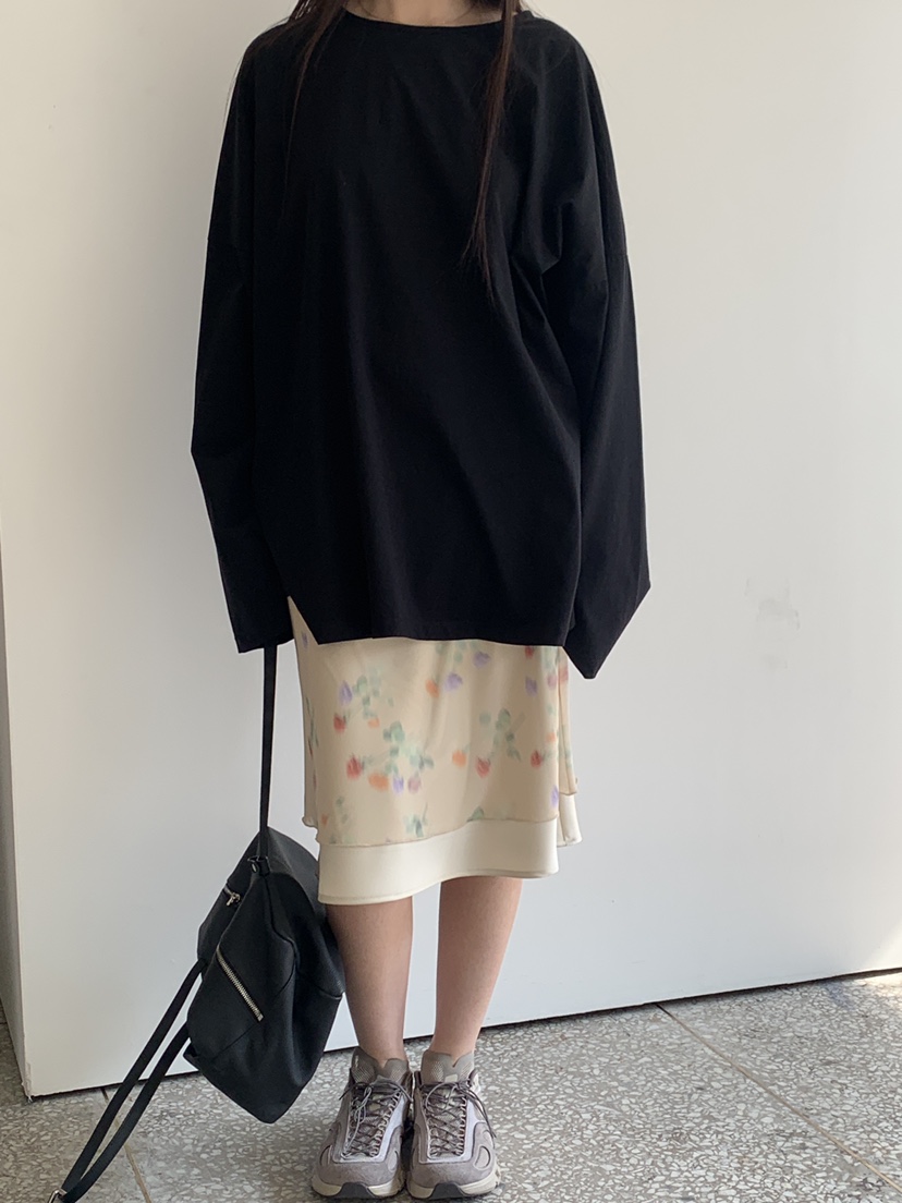 LOGARDEN韓國直郵女裝新品熱賣真品26春夏休閑時尚長袖T恤LO GARDEN長袖T恤