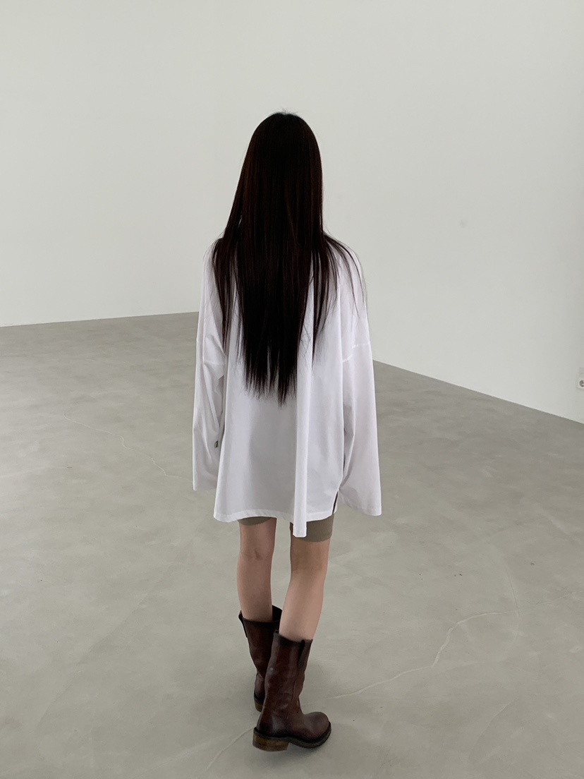 LOGARDEN韓國直郵女裝新品熱賣真品26春夏休閑時尚長袖T恤LO GARDEN長袖T恤