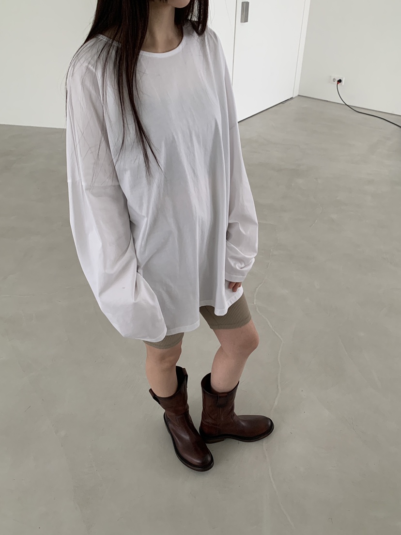 LOGARDEN韓國直郵女裝新品熱賣真品26春夏休閑時尚長袖T恤LO GARDEN長袖T恤圖色2