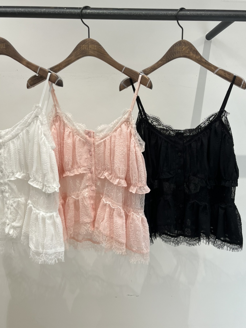 LOVE PULL韓國代購女士新品職業時尚真品26春夏吊帶背心LOVE PULL吊帶/背心