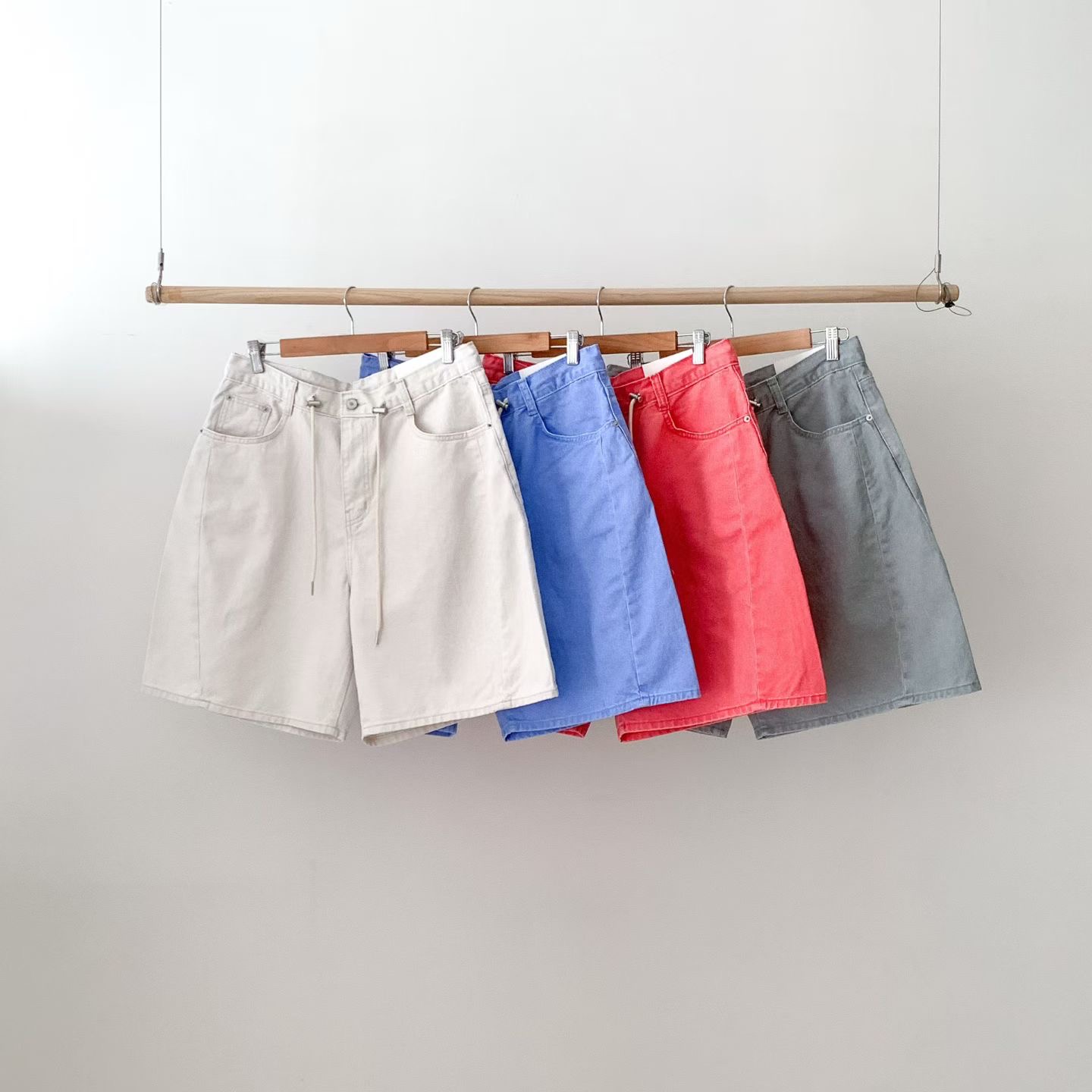 L V C東大門實拍女士新品真品26春夏時尚人氣職業休閑短褲L_V_C短褲圖色4左四色