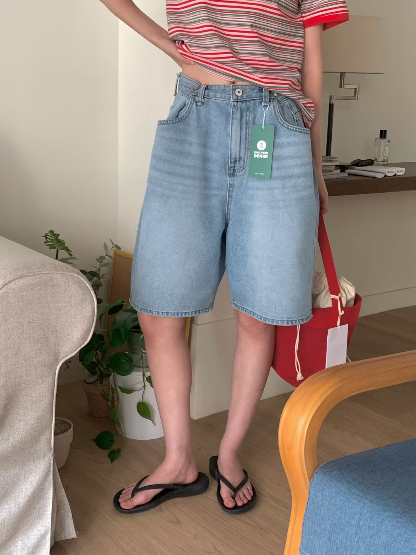 L V C韓國代購女士新款休閑時尚推薦熱賣職業26春夏短褲L_V_C短褲