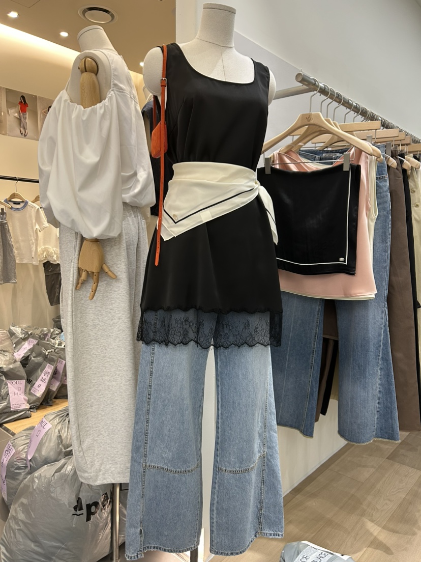 ME MO韓國代購女裝新品時尚人氣26春夏真品圍巾披肩圍巾ME MO圍巾/披肩