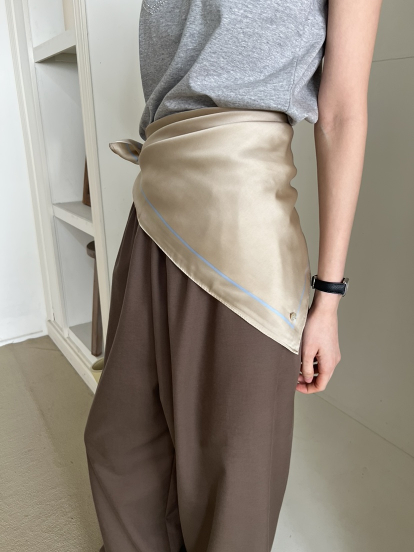 ME MO韓國代購女裝新品時尚人氣26春夏真品圍巾披肩圍巾ME MO圍巾/披肩圖色1