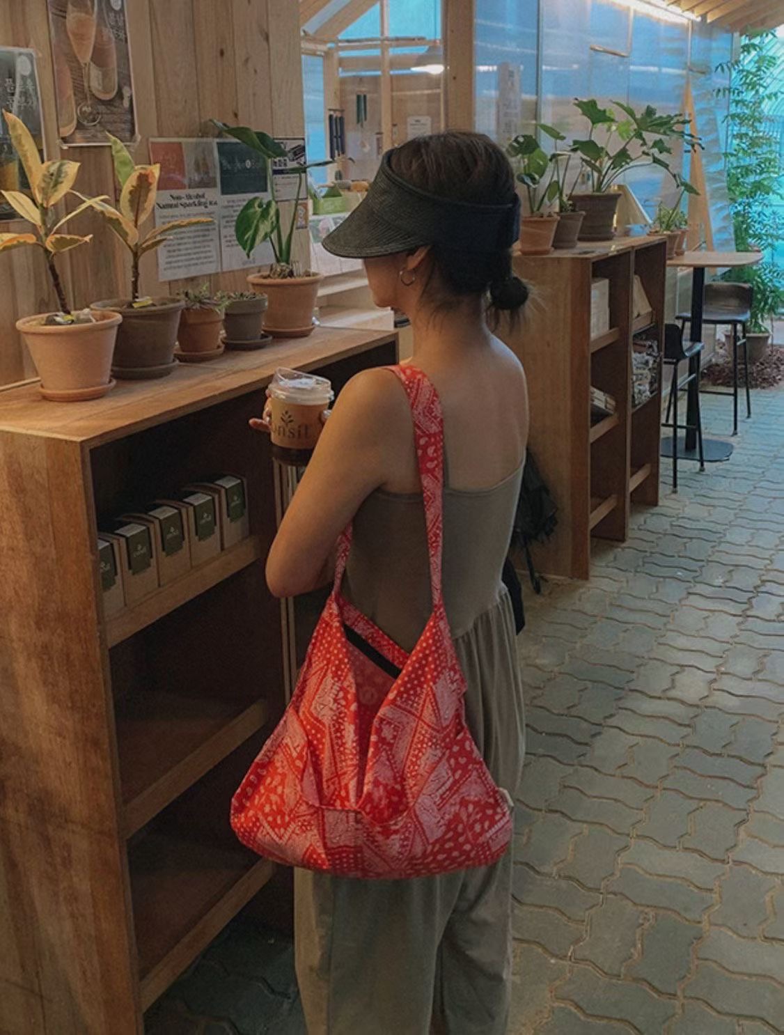 L V C韓國直郵女士新品休閑26春夏熱賣職業真品單肩斜跨包L_V_C單肩/斜跨包圖色4