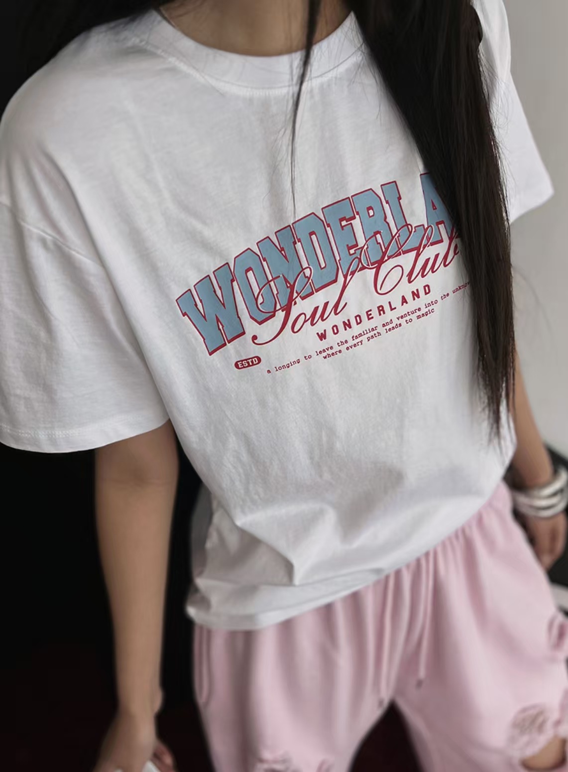 L V C韓國代購女裝新品人氣職業真品時尚熱賣推薦休閑T恤L_V_CT恤