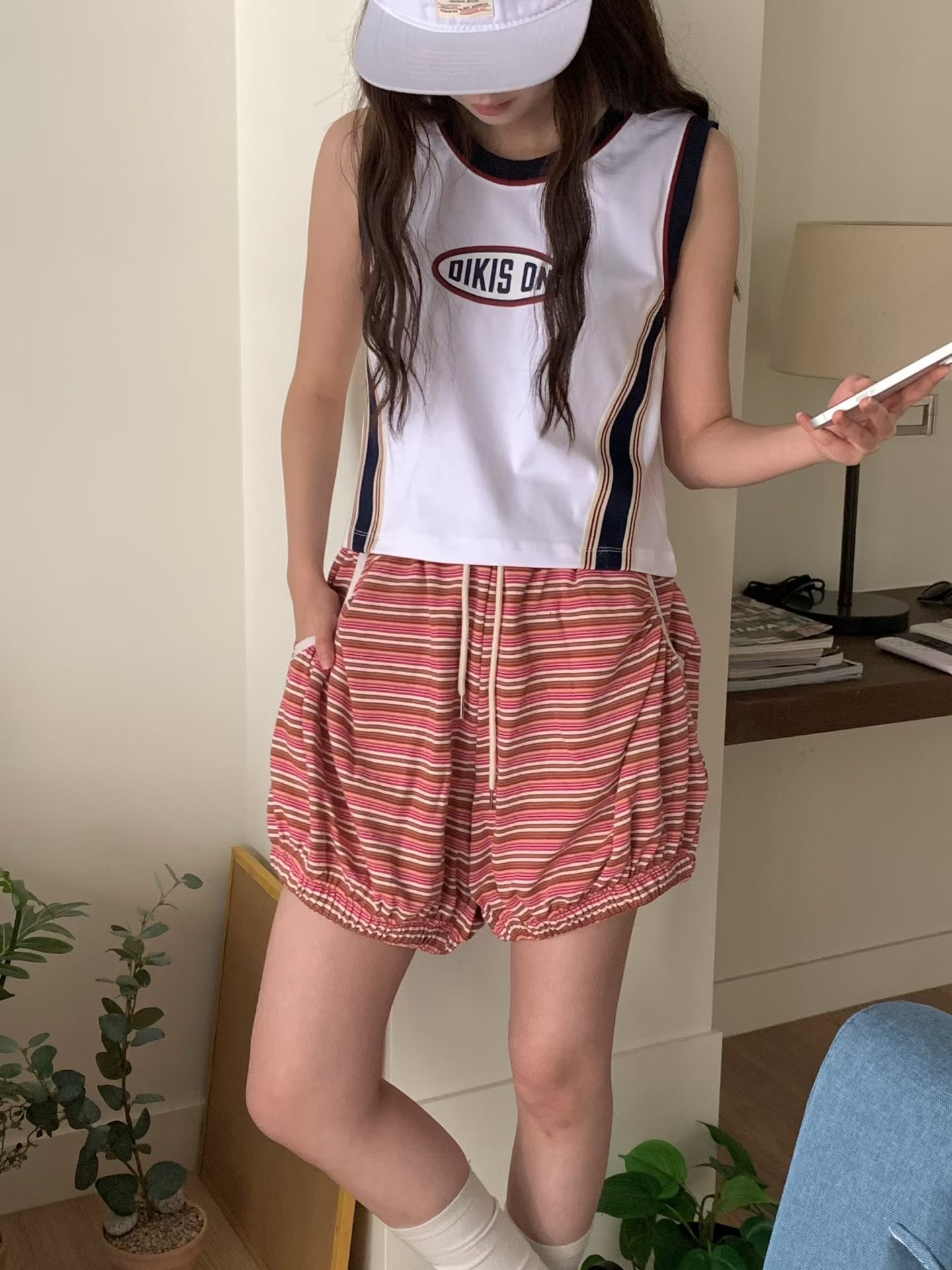 L V C東大門直郵女裝新品熱賣職業26春夏人氣推薦吊帶背心L_V_C吊帶/背心