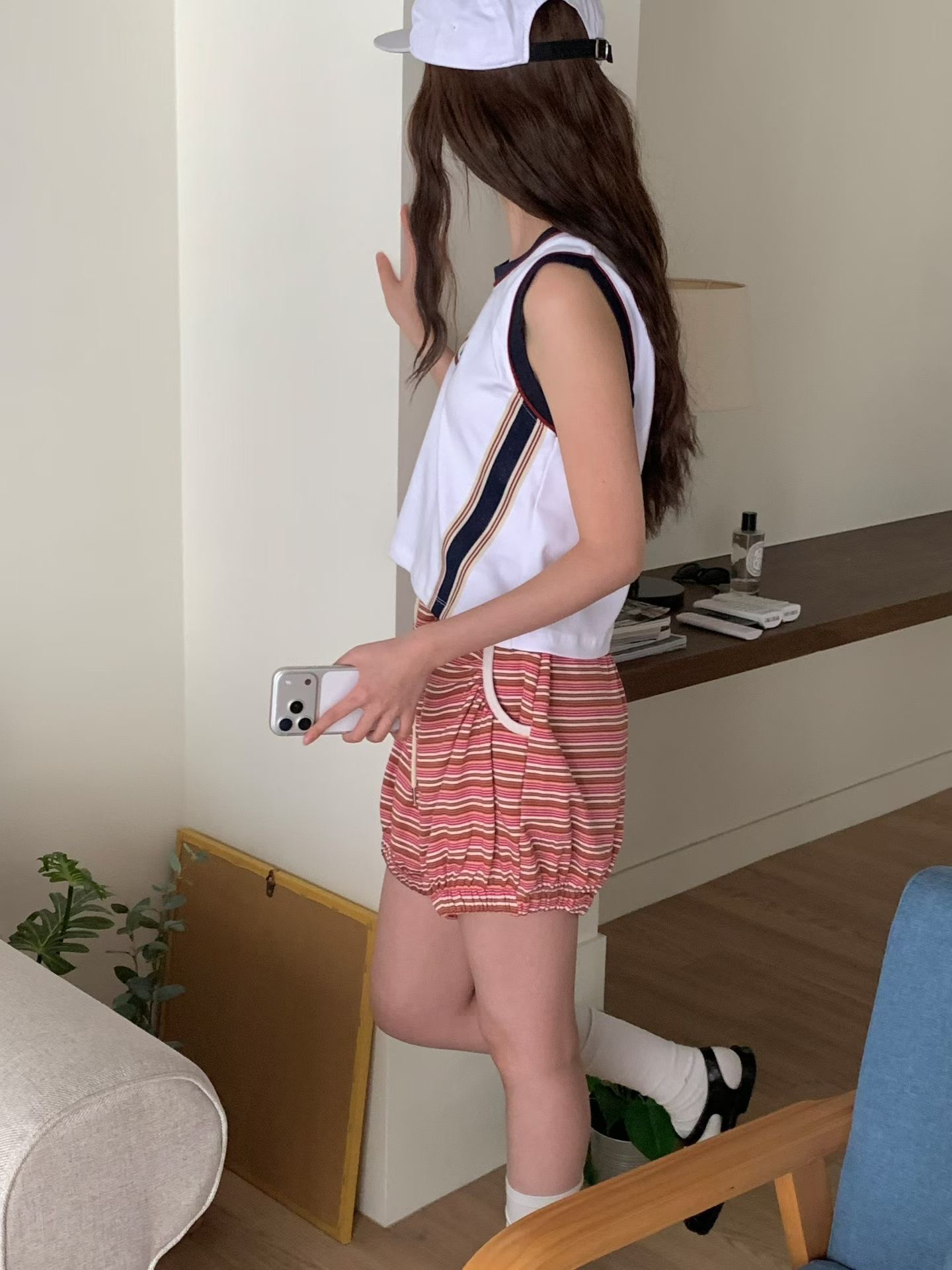 L V C東大門直郵女裝新品熱賣職業26春夏人氣推薦吊帶背心L_V_C吊帶/背心