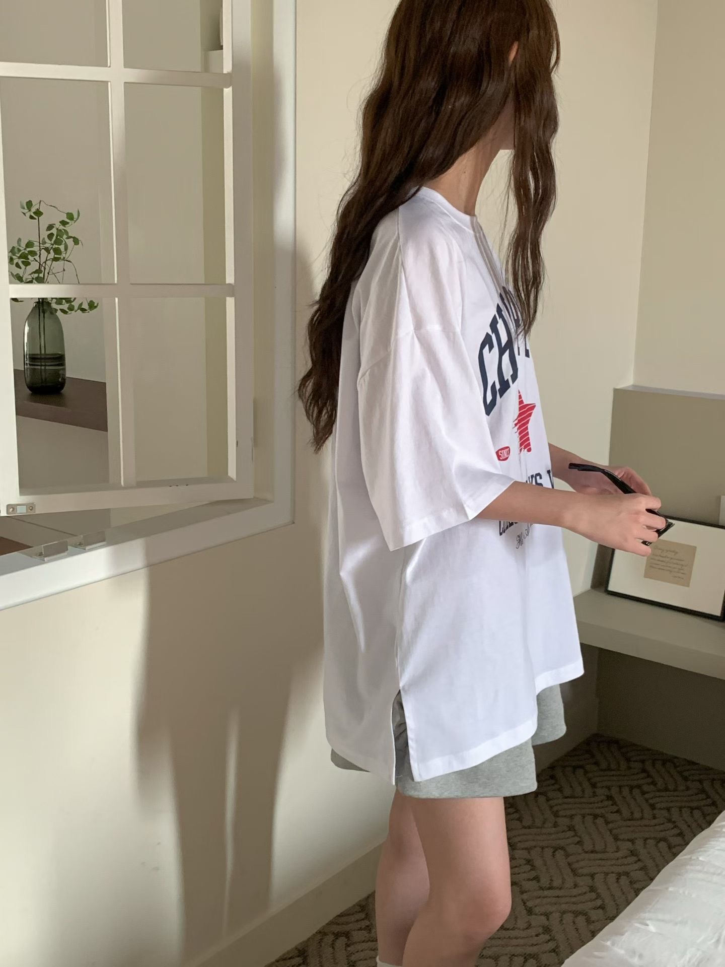 L V C東大門實拍女士新款推薦休閑人氣26春夏熱賣時尚T恤L_V_CT恤