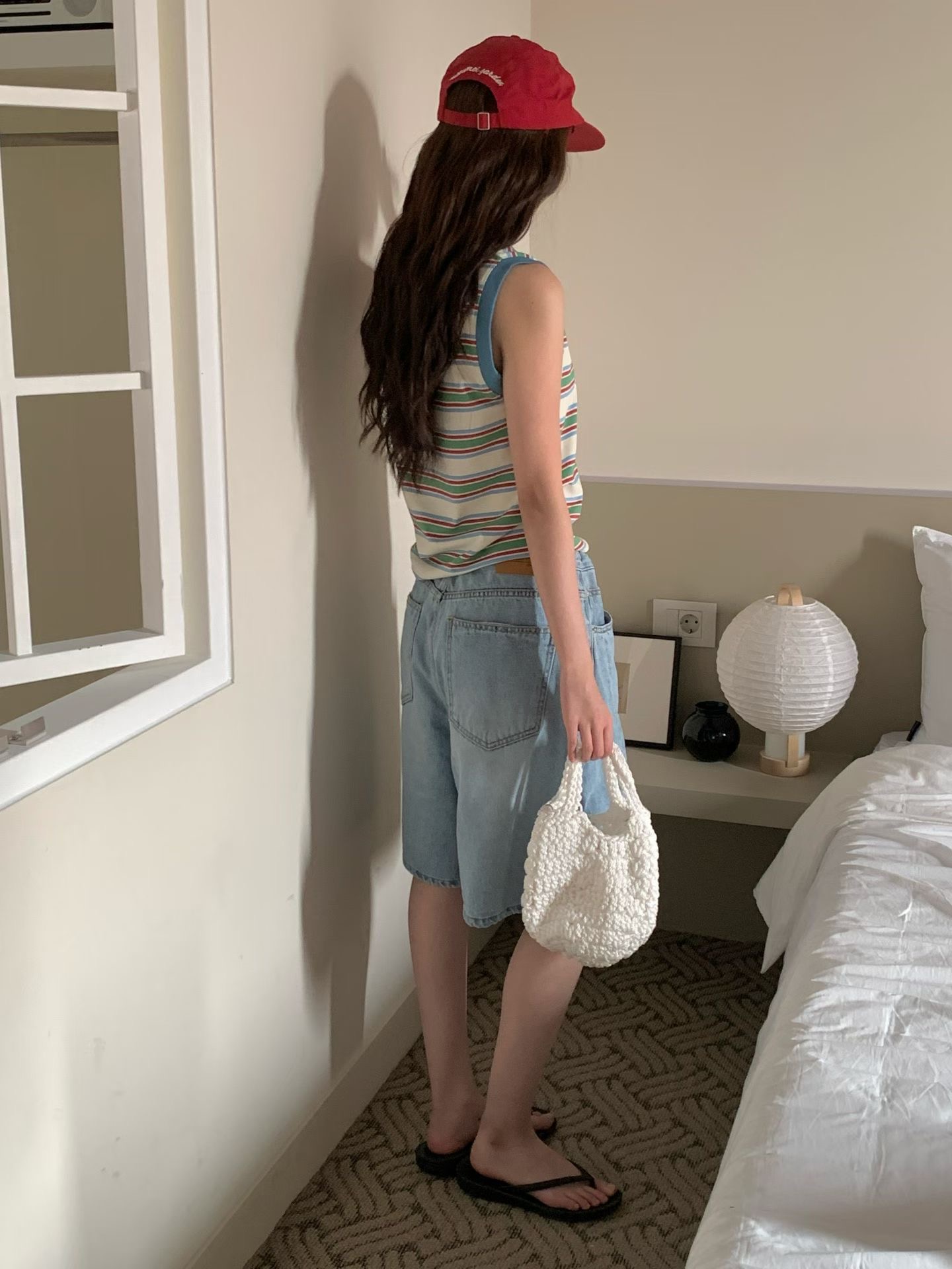 L V C韓國直郵女士新款26春夏熱賣休閑推薦時尚吊帶背心L_V_C吊帶/背心