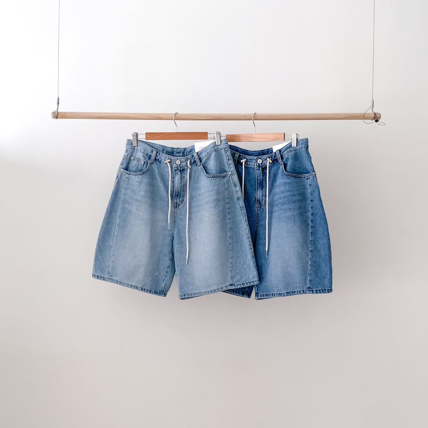 L V C東大門代購女裝新品熱賣真品時尚職業人氣短褲系帶L_V_C短褲圖色2左二色