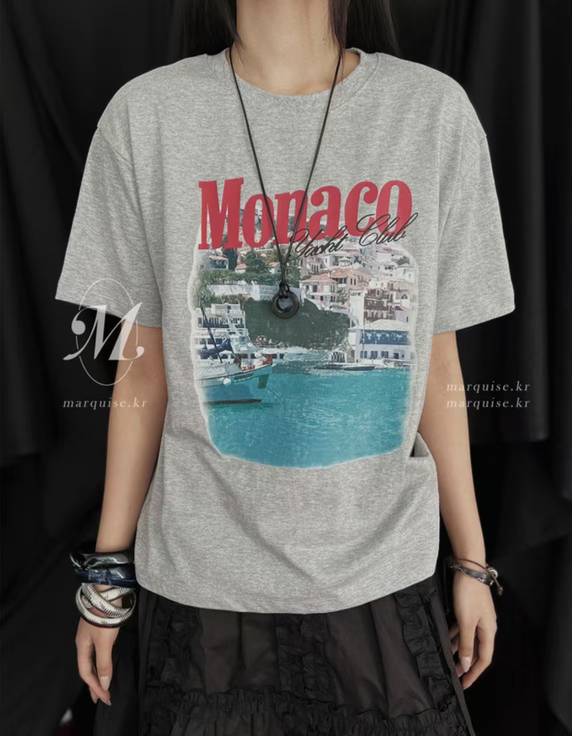 L V C東大門代購女裝新款職業熱賣真品時尚人氣推薦T恤L_V_CT恤圖色1