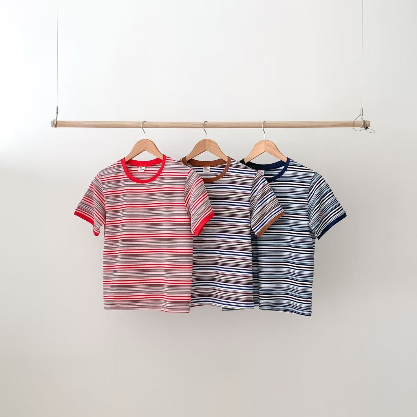 L V C韓國直郵女士新款真品人氣26春夏熱賣職業休閑T恤L_V_CT恤圖色3左三色