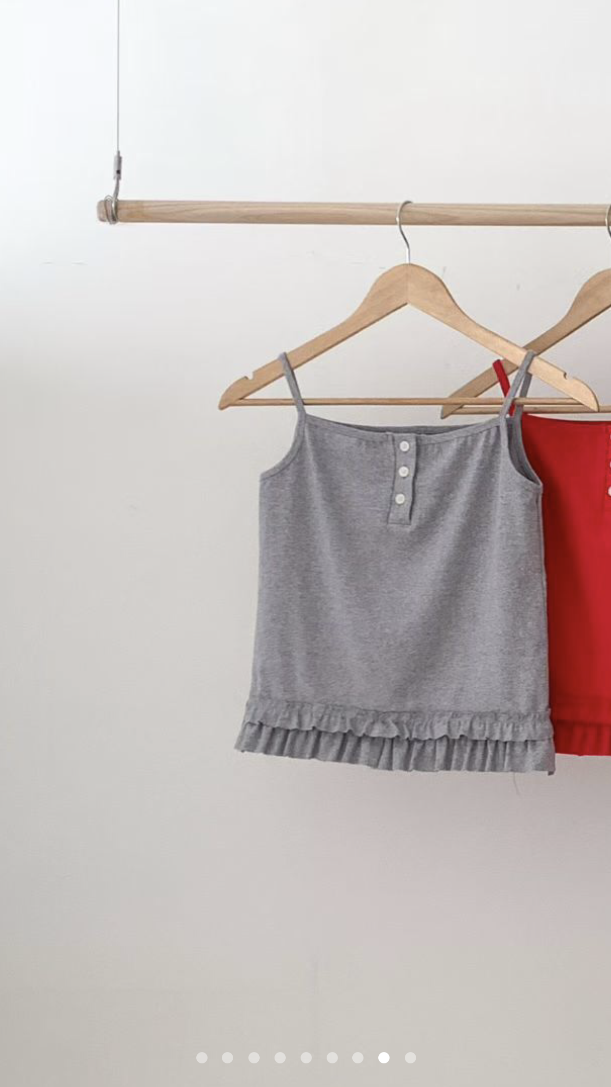 L V C韓國直郵女裝新品真品時尚人氣職業熱賣推薦吊帶背心L_V_C吊帶/背心圖色1