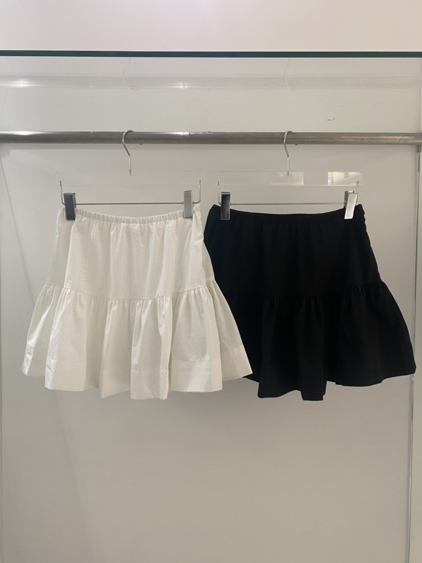 YES韓國直郵實拍女士新款熱賣推薦時尚職業26春夏短裙圍巾YES短裙