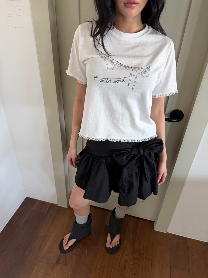 YES韓國直郵實拍女士新款熱賣推薦時尚職業26春夏短裙圍巾YES短裙