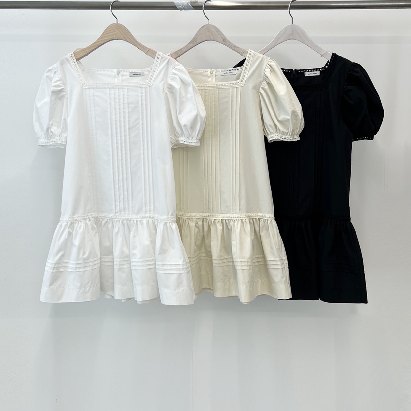 ANOTHER AVENUE韓國東大門直郵女裝新品時尚推薦連衣裙褶裥ANOTHER AVENUE連衣裙