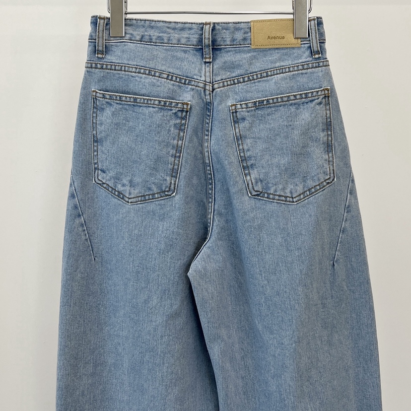 ANOTHER AVENUE韓國代購女士新款26春夏推薦職業時尚牛仔褲ANOTHER AVENUE牛仔褲