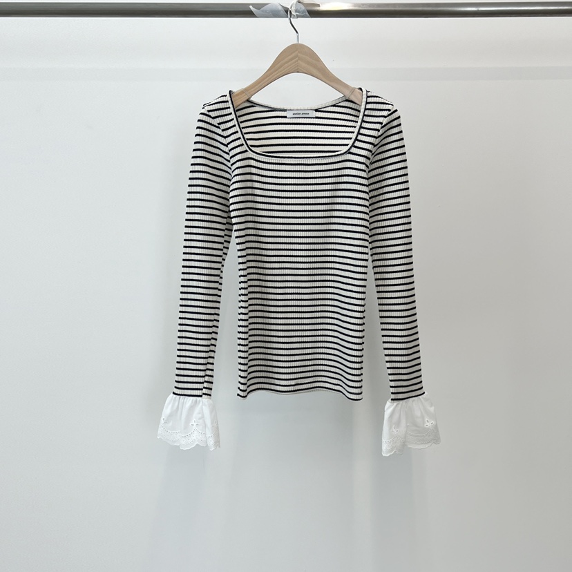 ANOTHER AVENUE韓國東大門直郵女裝新款人氣熱賣長袖T恤ANOTHER AVENUE長袖T恤圖色2