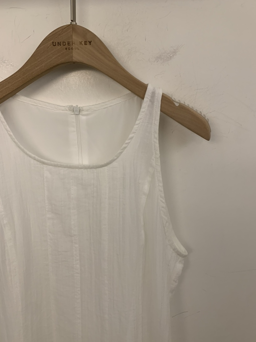 UNDER KEY韓國直郵女士新品時尚熱賣推薦連衣裙含圍巾天絲UNDER KEY連衣裙