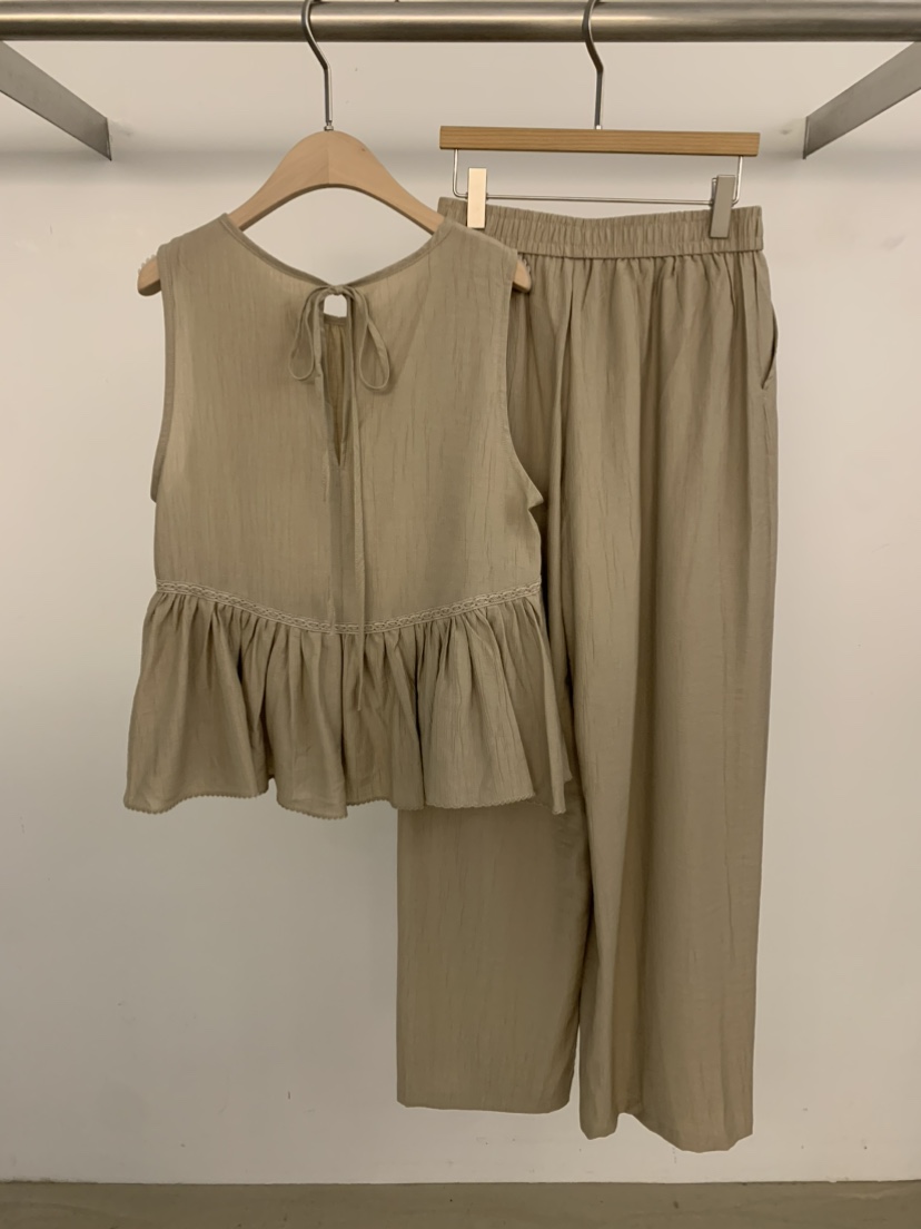 UNDER KEY韓國直郵實拍女士新款職業推薦26春夏休閑套裝UNDER KEY套裝