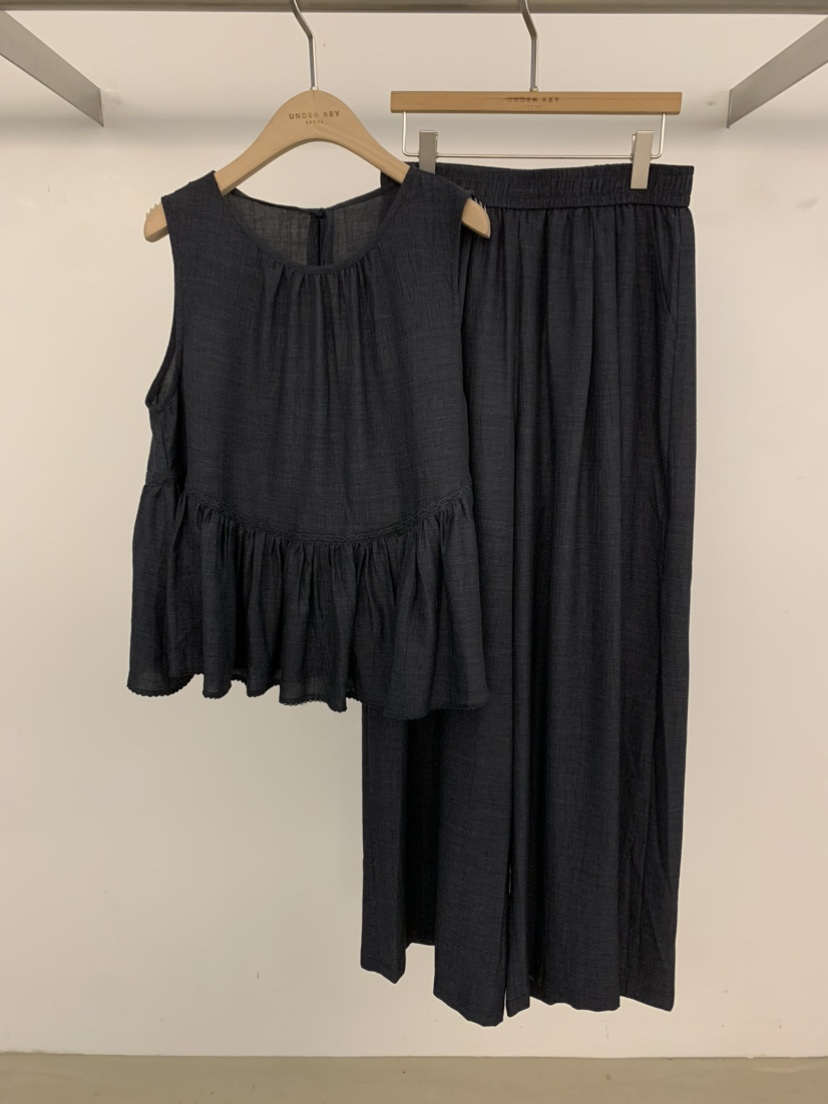 UNDER KEY韓國直郵實拍女士新款職業推薦26春夏休閑套裝UNDER KEY套裝圖色2