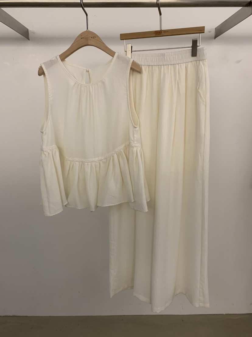 UNDER KEY韓國直郵實拍女士新款職業推薦26春夏休閑套裝UNDER KEY套裝圖色3