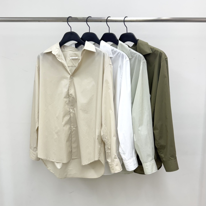 RIVER韓國直郵實拍女裝新品推薦休閑人氣職業襯衫蕾絲衫棉質WATER/RIVER襯衫/蕾絲衫