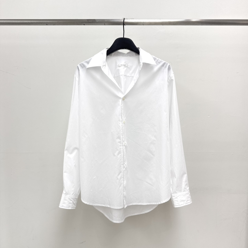 RIVER韓國直郵實拍女裝新品推薦休閑人氣職業襯衫蕾絲衫棉質WATER/RIVER襯衫/蕾絲衫圖色2