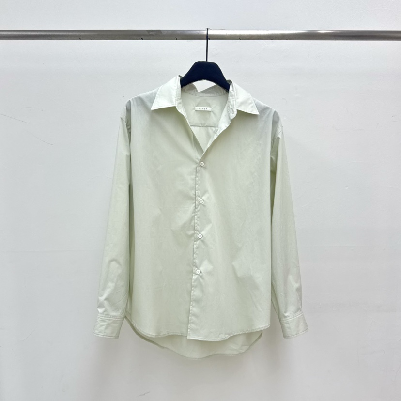 RIVER韓國直郵實拍女裝新品推薦休閑人氣職業襯衫蕾絲衫棉質WATER/RIVER襯衫/蕾絲衫圖色3